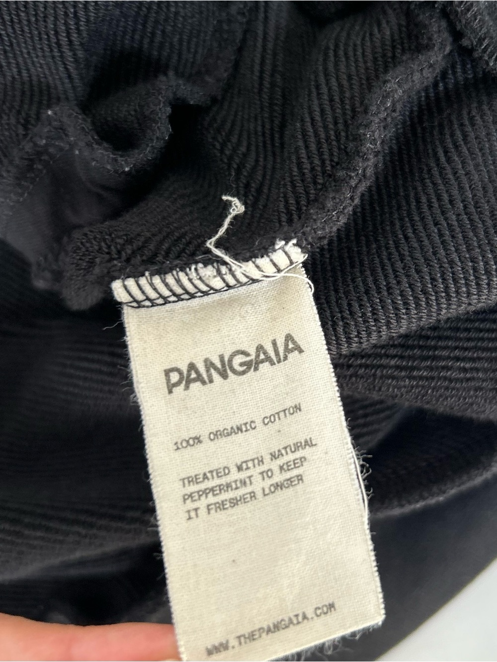 Pangaia Women’s 365 Midweight Black 100% Organic Cotton Hoodie - Picture 9 of 11